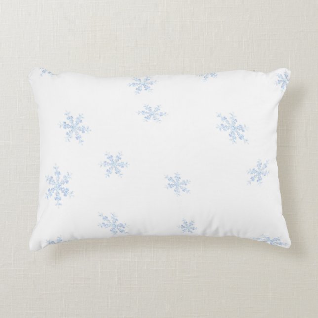 Almofada Decorativa Flocos de neve (Frente)