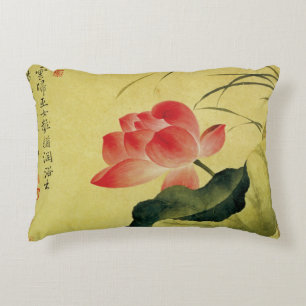 Almofada Decorativa Flor de Lotus Yun Shouping