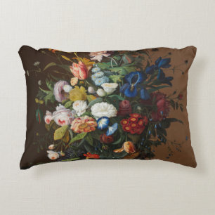 Almofada Decorativa Flor e vida com o ninho de Bird Severin Roesen