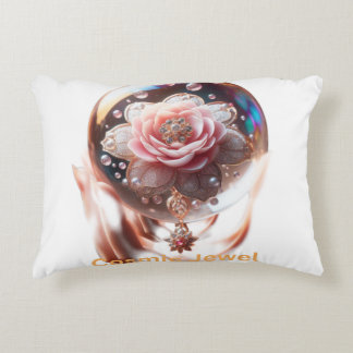 Almofada Decorativa Flor Eetéreo: Joia do Encantamento