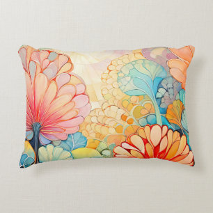 Almofada Decorativa Flora 5 Travesseiro de Destaque de Pastel Floral