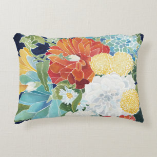 Almofada Decorativa Florais de meia-noite III