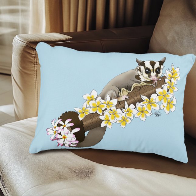 Almofada Decorativa Floral de Cuja Gama de Açúcar (Criador carregado)