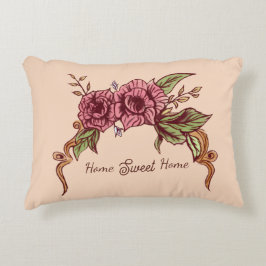 Almofada Decorativa Floral Elegante