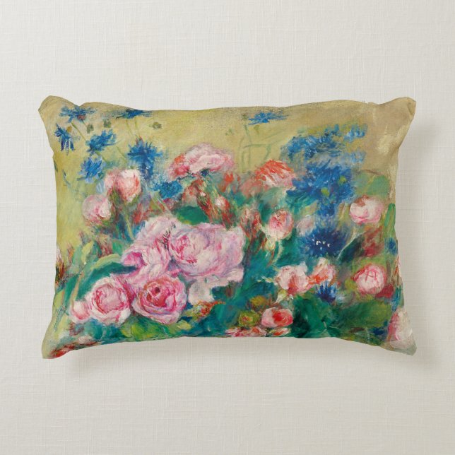 Almofada Decorativa Flores 2 por Renoir (Frente)