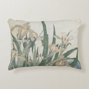 Almofada Decorativa Flores da íris e gafanhoto, c.1830-31