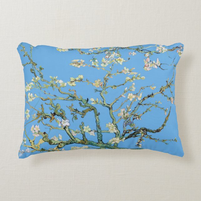 Almofada Decorativa Flores de Amendoeira Vincent Van Gogh (Frente)