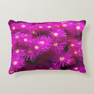Almofada Decorativa Flores de Aster Rosa
