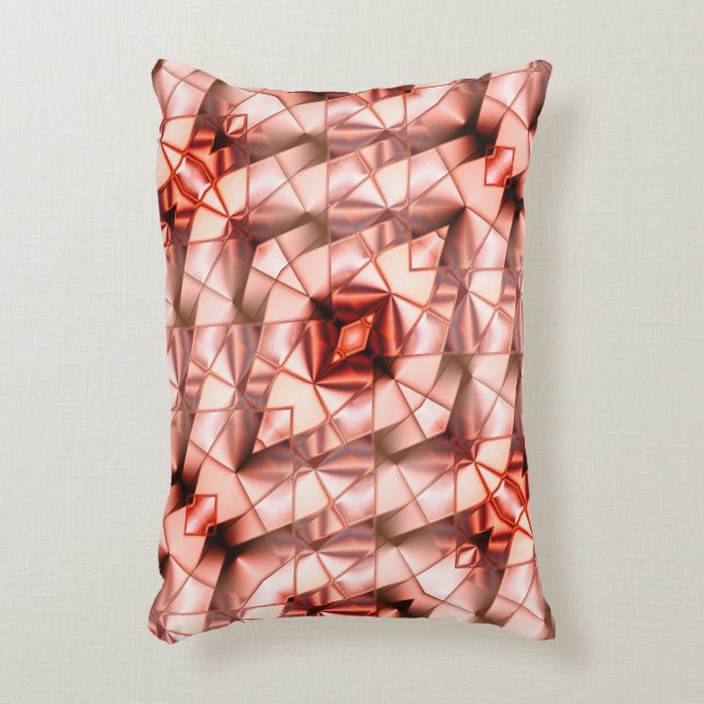 Almofada Decorativa "Flores precuras" gigantescas, desenho digital (Frente(Vertical))