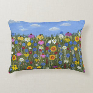 Almofada Decorativa Flores silvestres com Margaridas