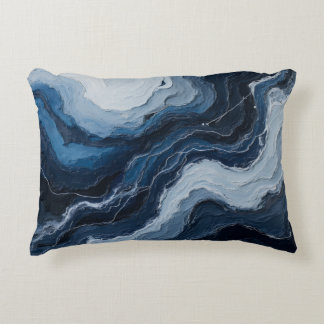 Almofada Decorativa "Fluxo Abissal"