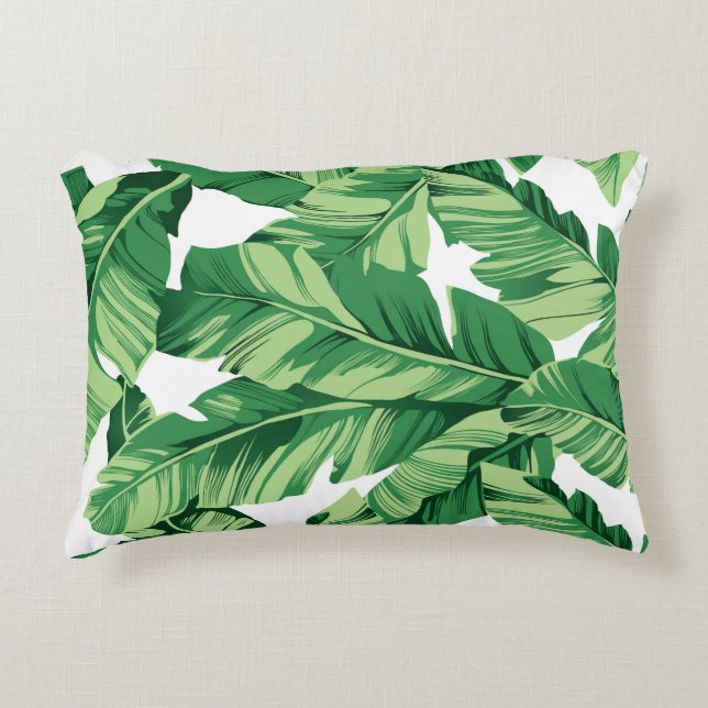 Almofada Decorativa Folhas de banana (Frente)