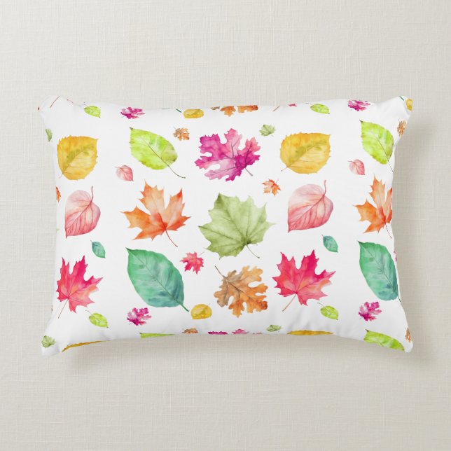 Almofada Decorativa Folhas de outono (Frente)