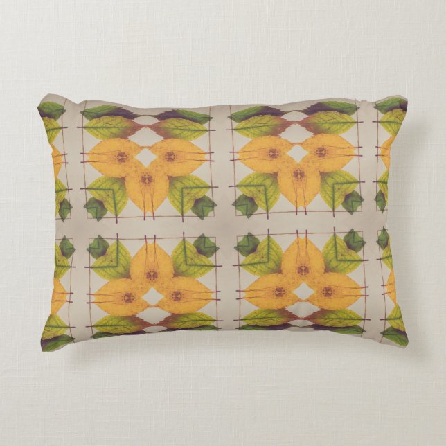 Almofada Decorativa Folhas Russas de outono (Frente)