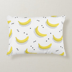 Almofada Decorativa formação contínua de crianças frutas. Abstrato ge