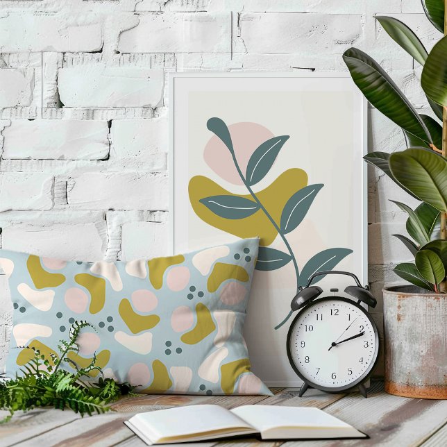 Almofada Decorativa Formas e pontos de Pastel (Criador carregado)