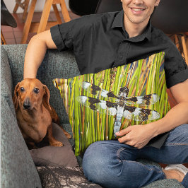 Almofada Decorativa Foto do Skimmer Dragonfly