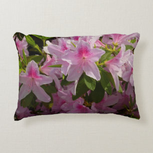 Almofada Decorativa Foto floral do primavera cor-de-rosa de Bush da