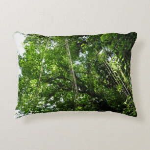 Almofada Decorativa Fotografia da floresta tropical Jungle Ropes