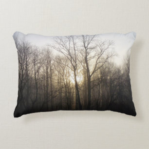 Almofada Decorativa Fotografia do nascer do sol de inverno manhã