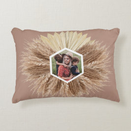 Almofada Decorativa Fotos Personalizadas De Cores Neutras Quentes Da R