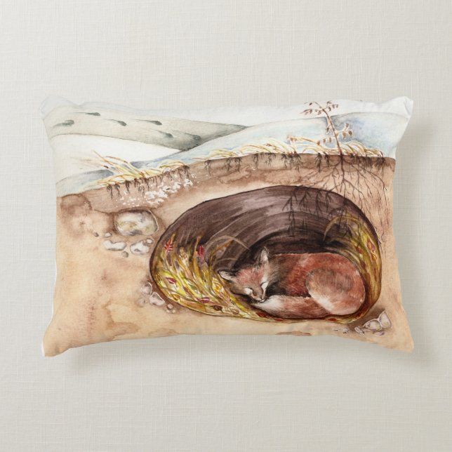 Almofada Decorativa Fox Borrow (Frente)