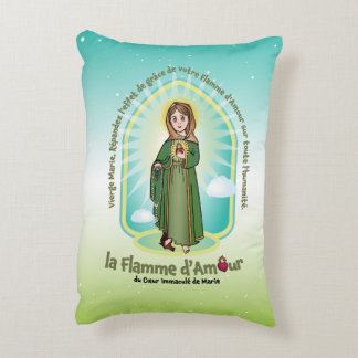 Almofada Decorativa French Color Bg Kids FOL Mary Icon + Unity Prayer 
