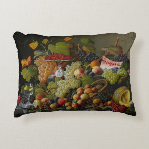 Almofada Decorativa Fruta abundante, 1858 (óleo em canvas)