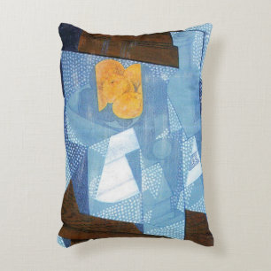 Almofada Decorativa Fruta Bowl de Juan Gris, Cubismo Vintage Ainda Vid