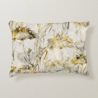 Almofada Decorativa fundo aquarela abstrato: dandelion, juniper
