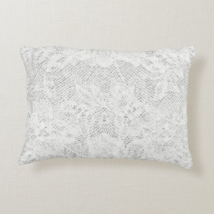 Almofada Decorativa Fundo branco do laço
