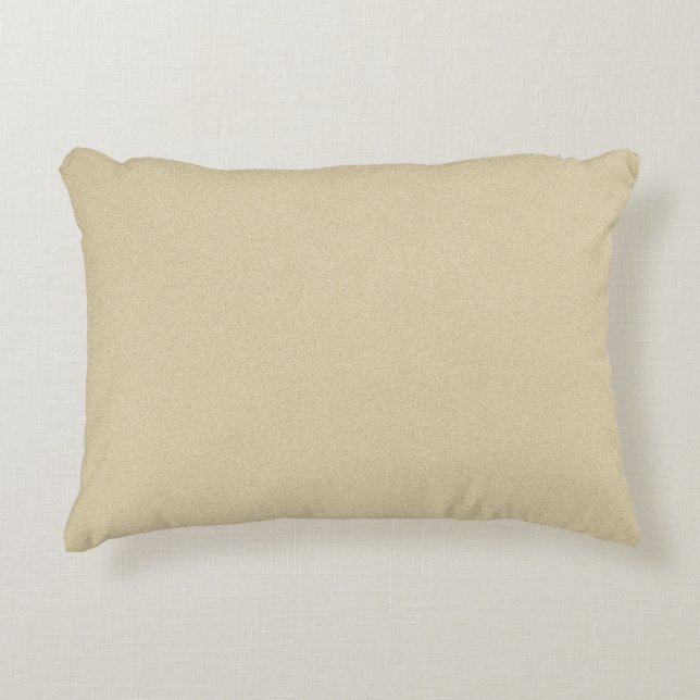 Almofada Decorativa Fundo de Areia Natural Suave (Frente)