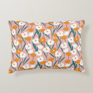 Almofada Decorativa fundo floral sem costura, impressão