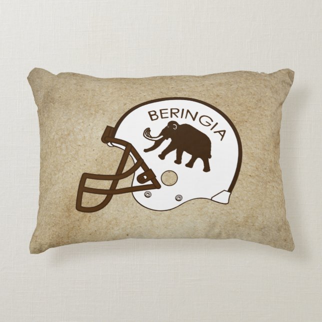 Almofada Decorativa Futebol da Universidade de Beringia (Frente)