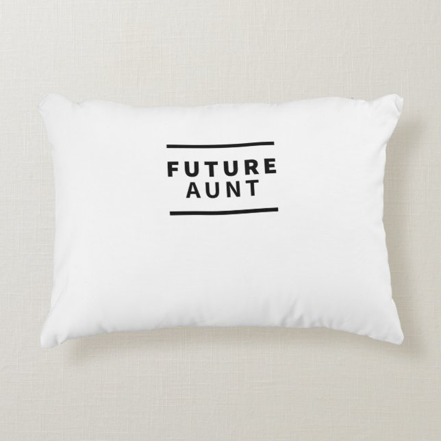 Almofada Decorativa Future aunt (Frente)