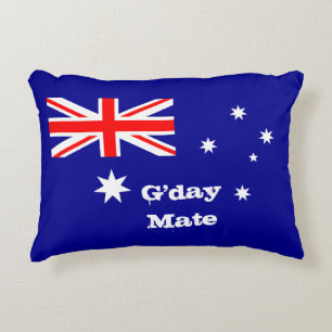 Almofada Decorativa G-day Mate & Australian Flag Decor / Austrália