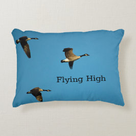 Almofada Decorativa Gansos canadenses em voo