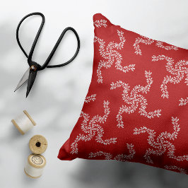 Almofada Decorativa Garrafa de Natal Vermelha, Decoração de Natal, Xma
