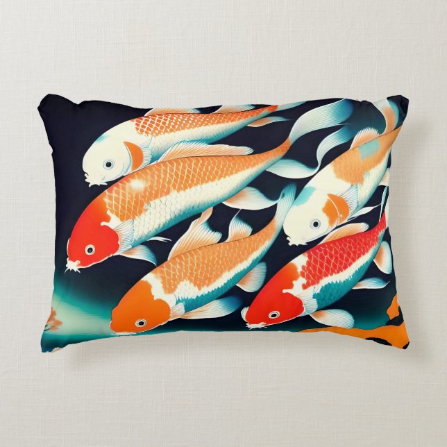 ALMOFADA DECORATIVA GASP OF KOI (Frente)