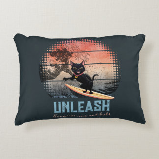 Almofada Decorativa Gato de Onda Sunset