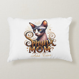 Almofada Decorativa Gato Sphynx Personalizado Dia das Mães Mãe
