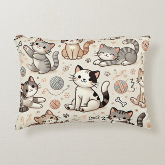 Almofada Decorativa Gatos Cons