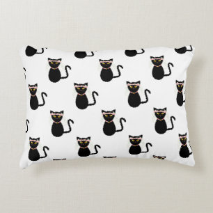 Almofada Decorativa Gatos Pretos