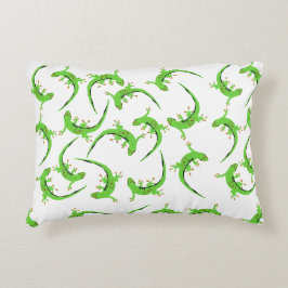 Almofada Decorativa Gecko Lizard Reptile Pattern