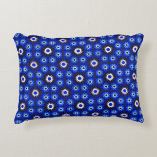 Almofada Decorativa Geometria Azul Místico