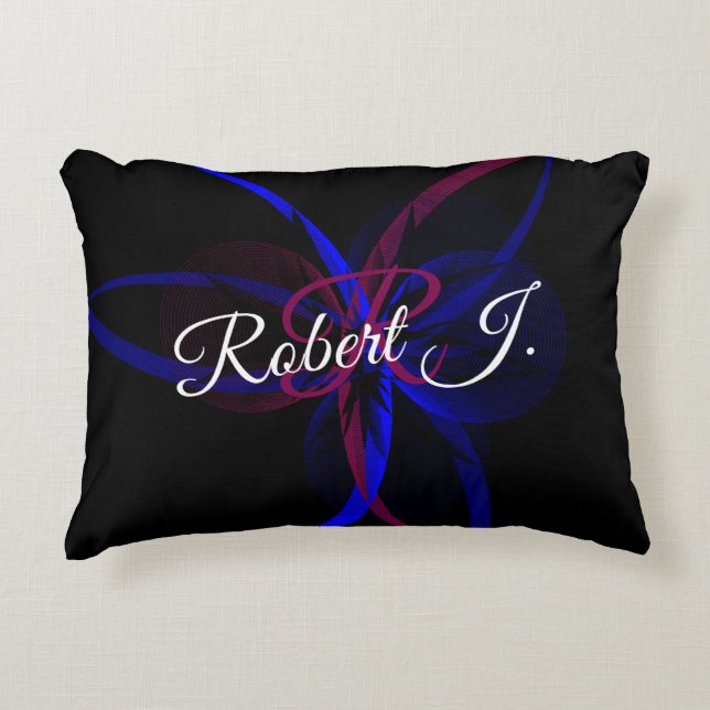 Almofada Decorativa Geometric Abstraction Accent Pillow (Frente)