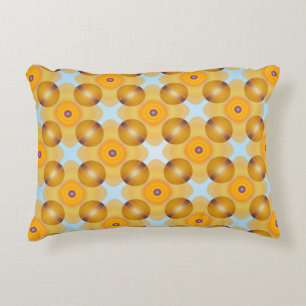 Almofada Decorativa Geométrico Amarelo Incomum