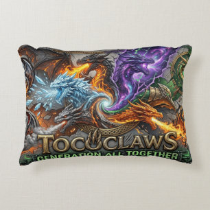Almofada Decorativa Geração TOCOCLAWS Juntos - Elemental Épico