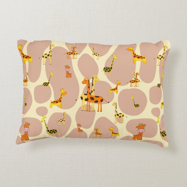 Almofada Decorativa Girafas (Verso)