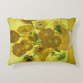 Almofada Decorativa Girassóis por Vincent van Gogh